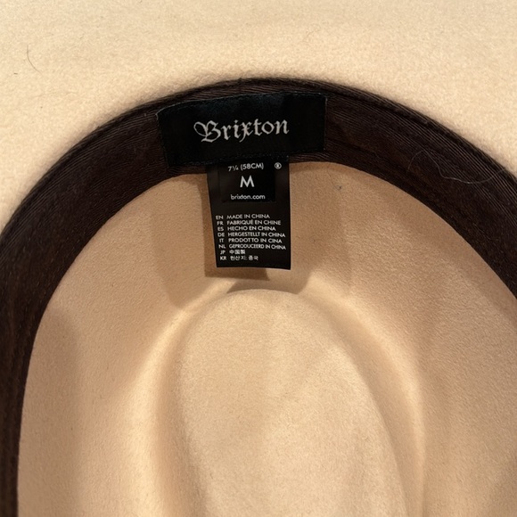 M Brixton Hat, felt, excellent condition - Picture 3 of 3